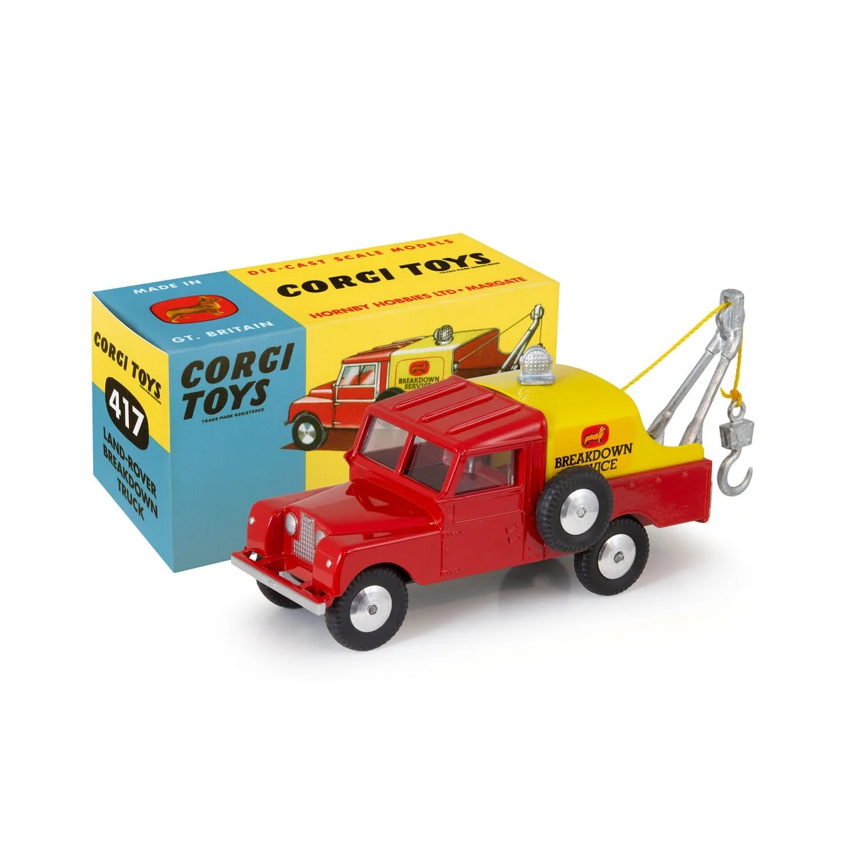Retro Landrover Breakdown No 417 - Corgi CD54321006