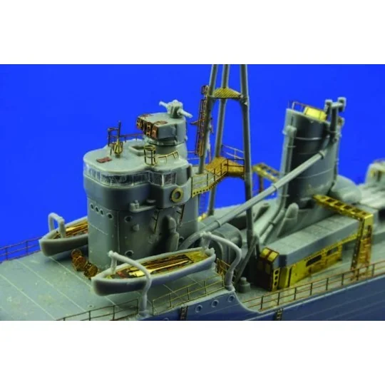 Yukikaze 1940 1/350 für Hasegawa-Bausatz - Eduard Accessories 53032