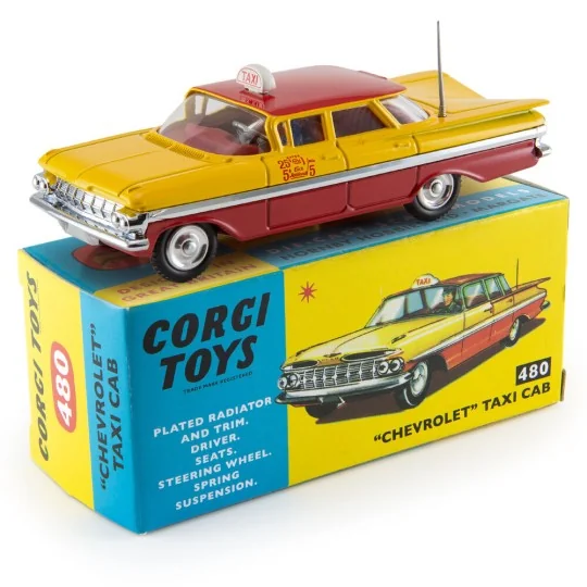 Chevrolet Taxi Cab 480 - Corgi CD54321020