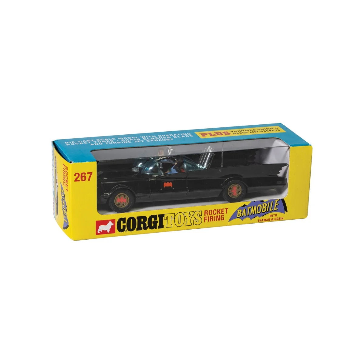 Batmobile with Batman and Robin, 1/46 - Corgi RT26701