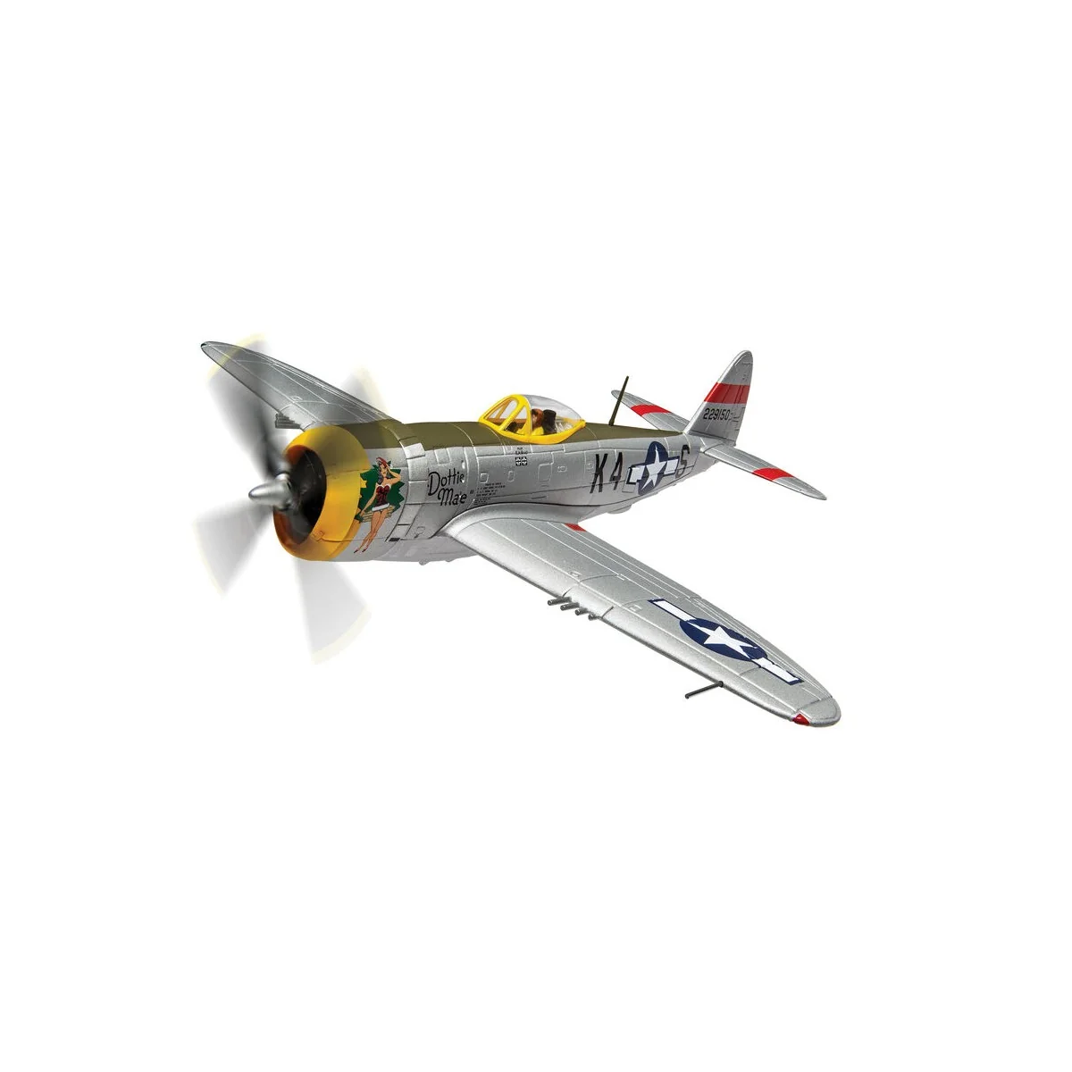 Republic P-47D Thunderbolt, 'Dottie Mae', 42-29150 / K4-S, 410th FG...