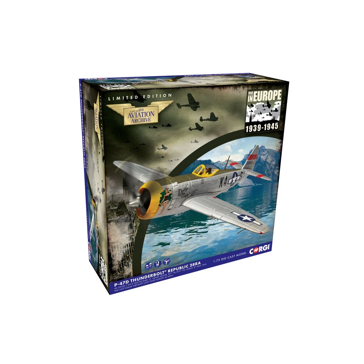 Republic P-47D Thunderbolt, 'Dottie Mae', 42-29150 / K4-S, 410th FG...