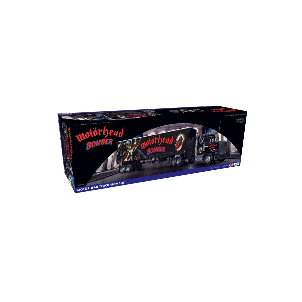 Heavy Metal Trucks - Motorhead, Bomber, 1/50 - Corgi CC55703