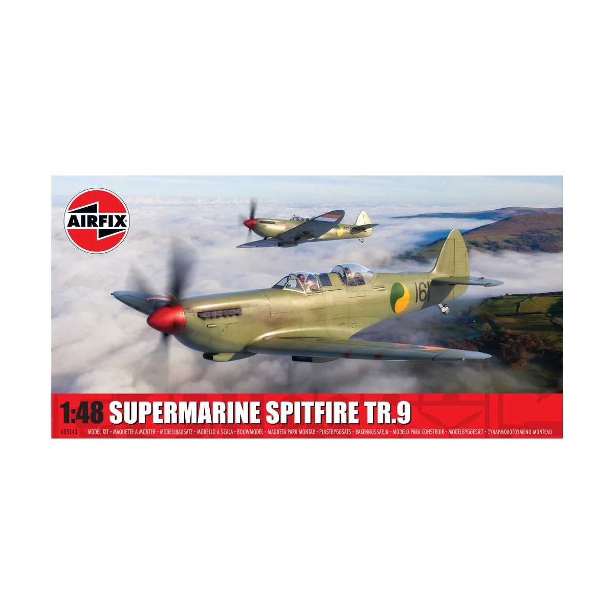 Supermarine Spitfire Tr.9, 1/48 - Airfix A05143