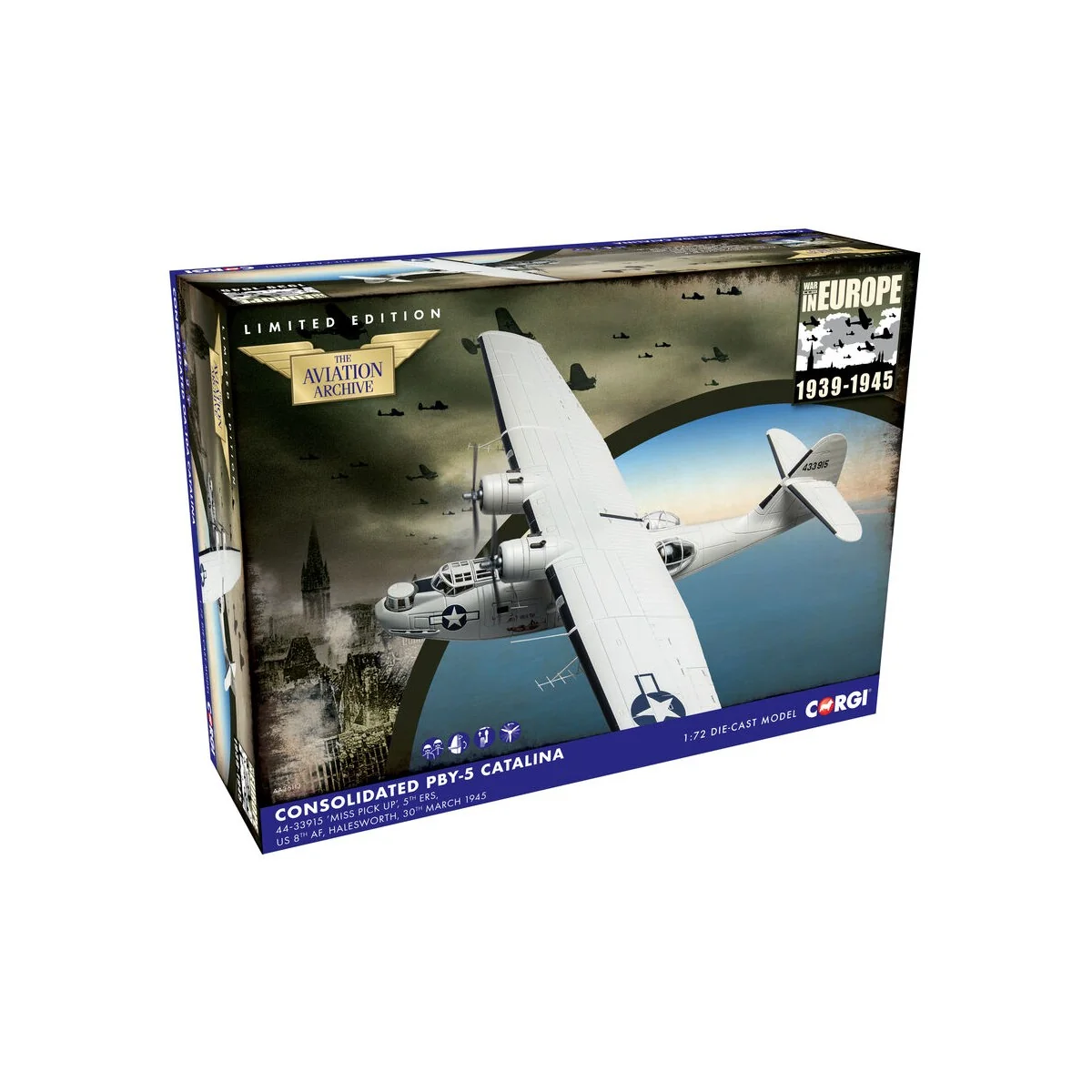 Consolidated OA-10A Catalina, 44-33915 ‘Miss Pick Up’, 1/72 - Corgi...