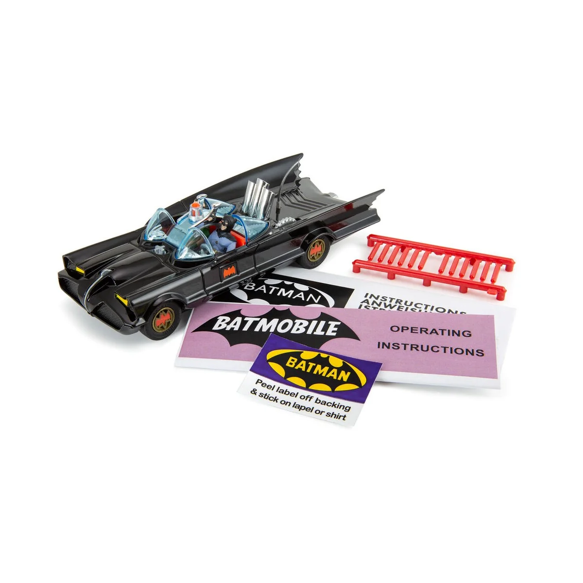 267 Batmobile with Batman and Robin – Gloss Black - Corgi CD54321050