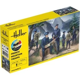 STARTER KIT French Mountain Troops - Heller 57223