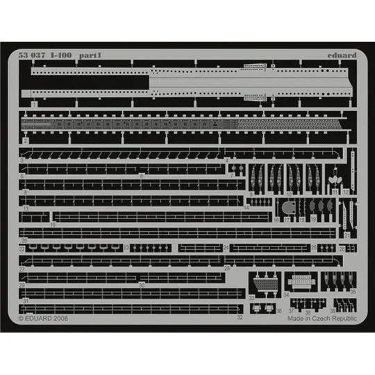 I-400 für Tamiya Bausatz - Eduard Accessories 53037