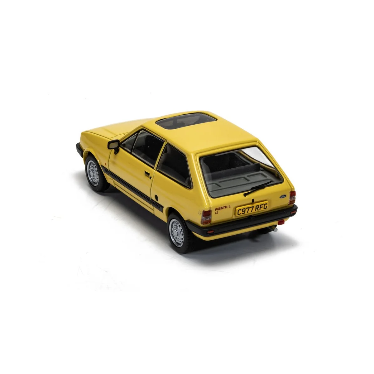 Ford Fiesta Mk2 1.1L. Citrine Yellow, 1/43 - Corgi VA14404