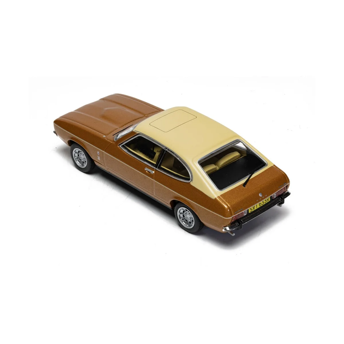 Ford Capri Mk2 3.0 Ghia - Saturn Gold, 1/43 - Corgi VA15406