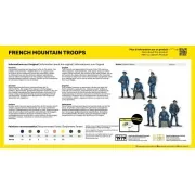 STARTER KIT French Mountain Troops - Heller 57223