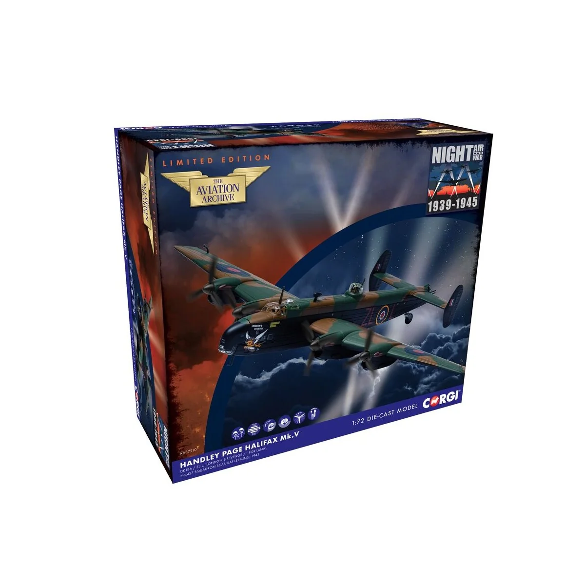 Handley Page Halifax MkV - 'London's Revenge / L for Lana', 1/72 - ...