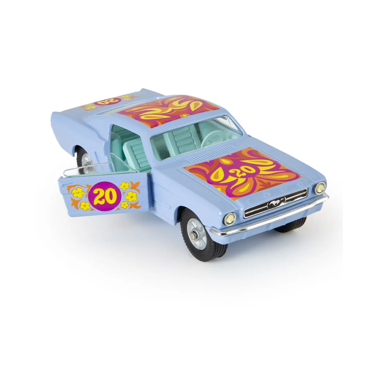 348 - Ford Mustang Fastback 2+2 'Flower Power' Stock Racing - Corgi...