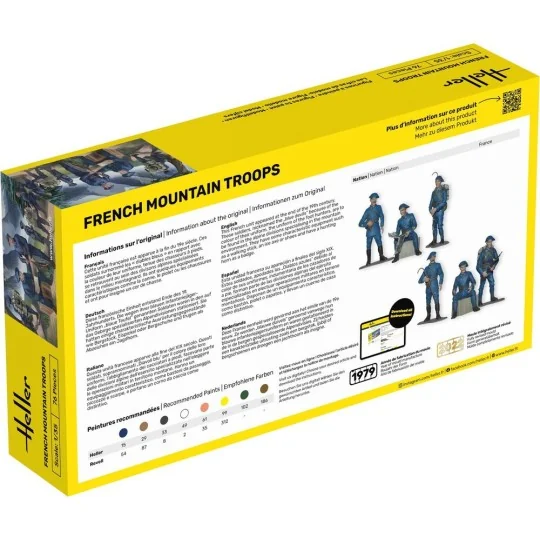 STARTER KIT French Mountain Troops, 1/35 - Heller 57223