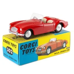 302 - MGA Sports Car White 70th Anniversary Edition - Corgi CD54321088