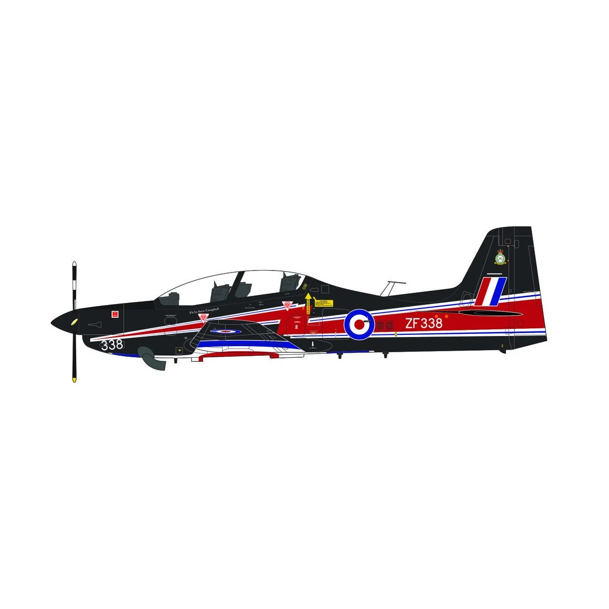 Twin Pack - Eurofighter Typhoon FGR.4 (Blackjack) + Shorts Tucano T...
