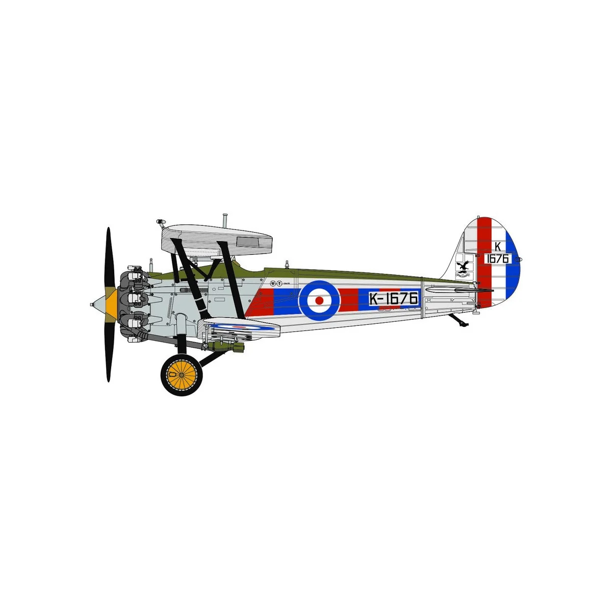 Legends - Douglas Bader - Triple Pack, 1/48 - Airfix A40101