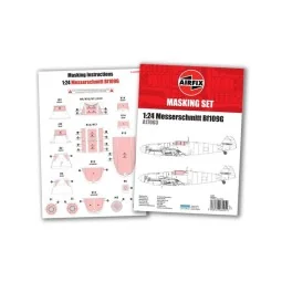 Masking Set Messerschmitt Bf109G-5/G-6, 1/24 - Airfix A65009