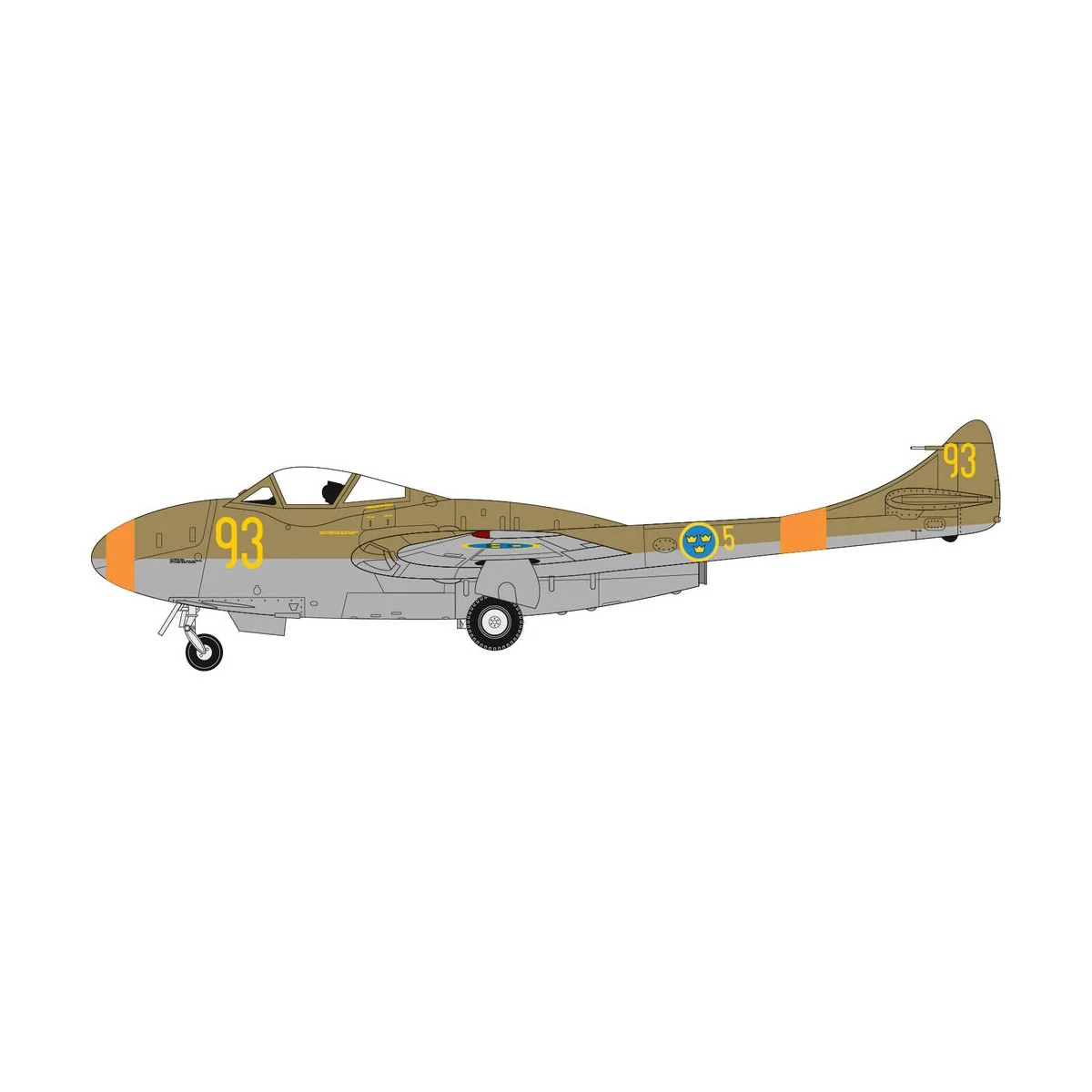 Swedish Air Force 100th Anniversary Set, 1/72 - Airfix A40004