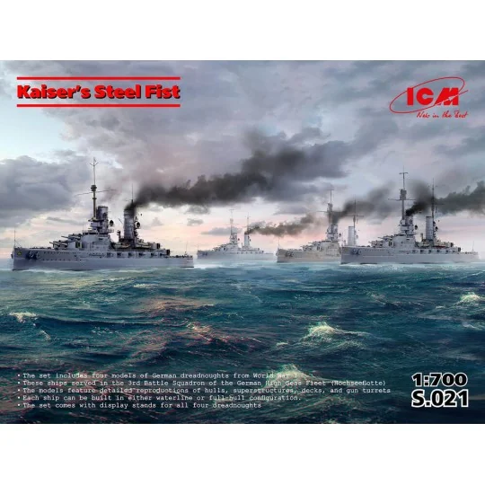 Kaiser's Steel Fist, 1/700 - ICM S.021