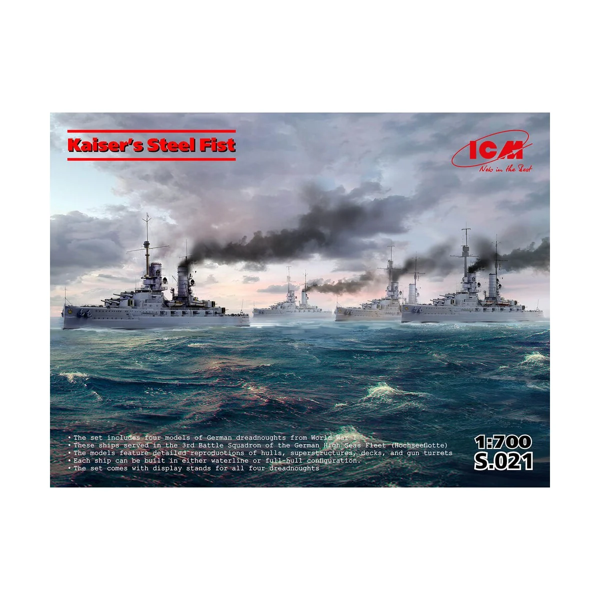 Kaiser's Steel Fist, 1/700 - ICM S.021