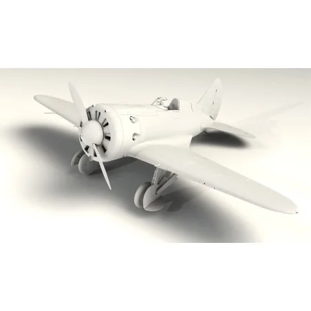 I-16 type 10, WWII Soviet Fighter, 1/32 - ICM 32004