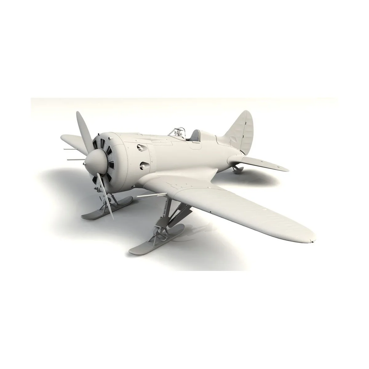 I-16 type 17, WWII Soviet Fighter, 1/32 - ICM 32005