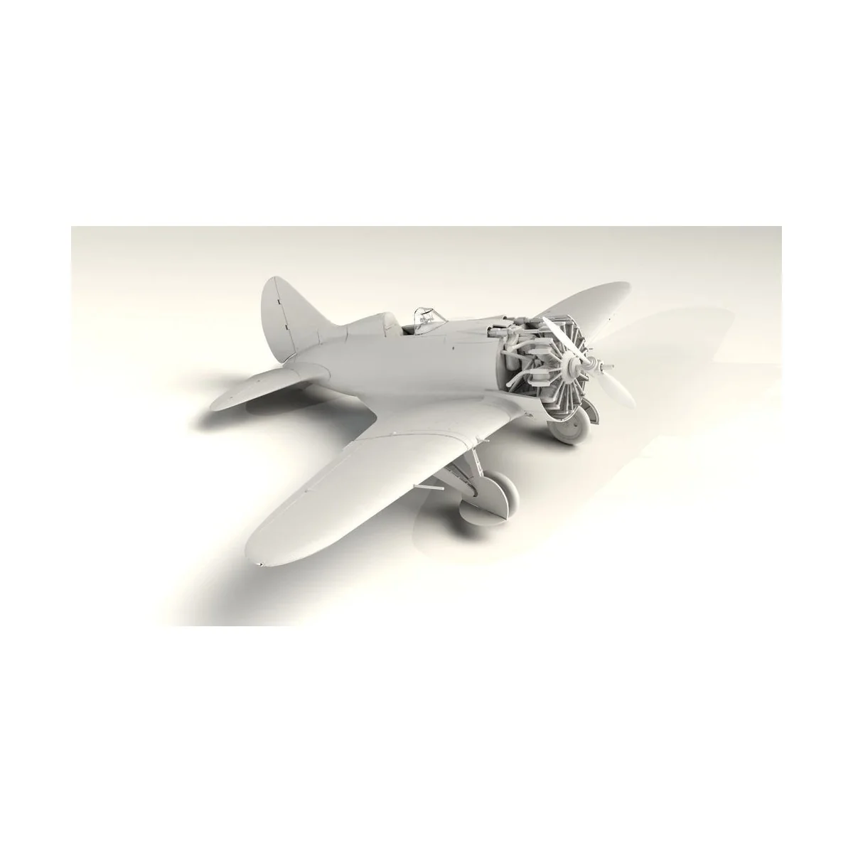 I-16 type 10, WWII Soviet Fighter, 1/32 - ICM 32004
