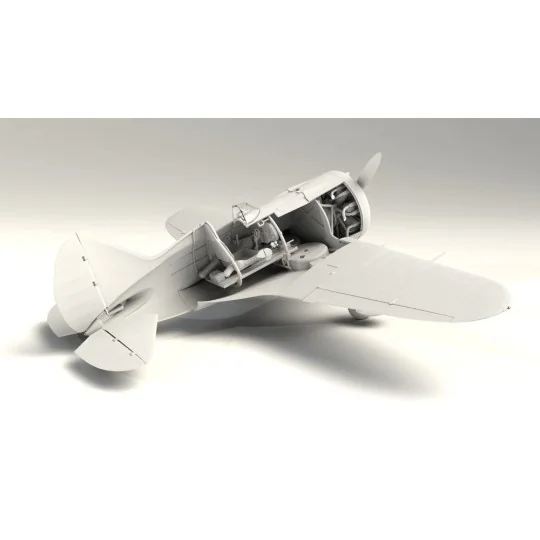 I-16 type 10, WWII Soviet Fighter, 1/32 - ICM 32004