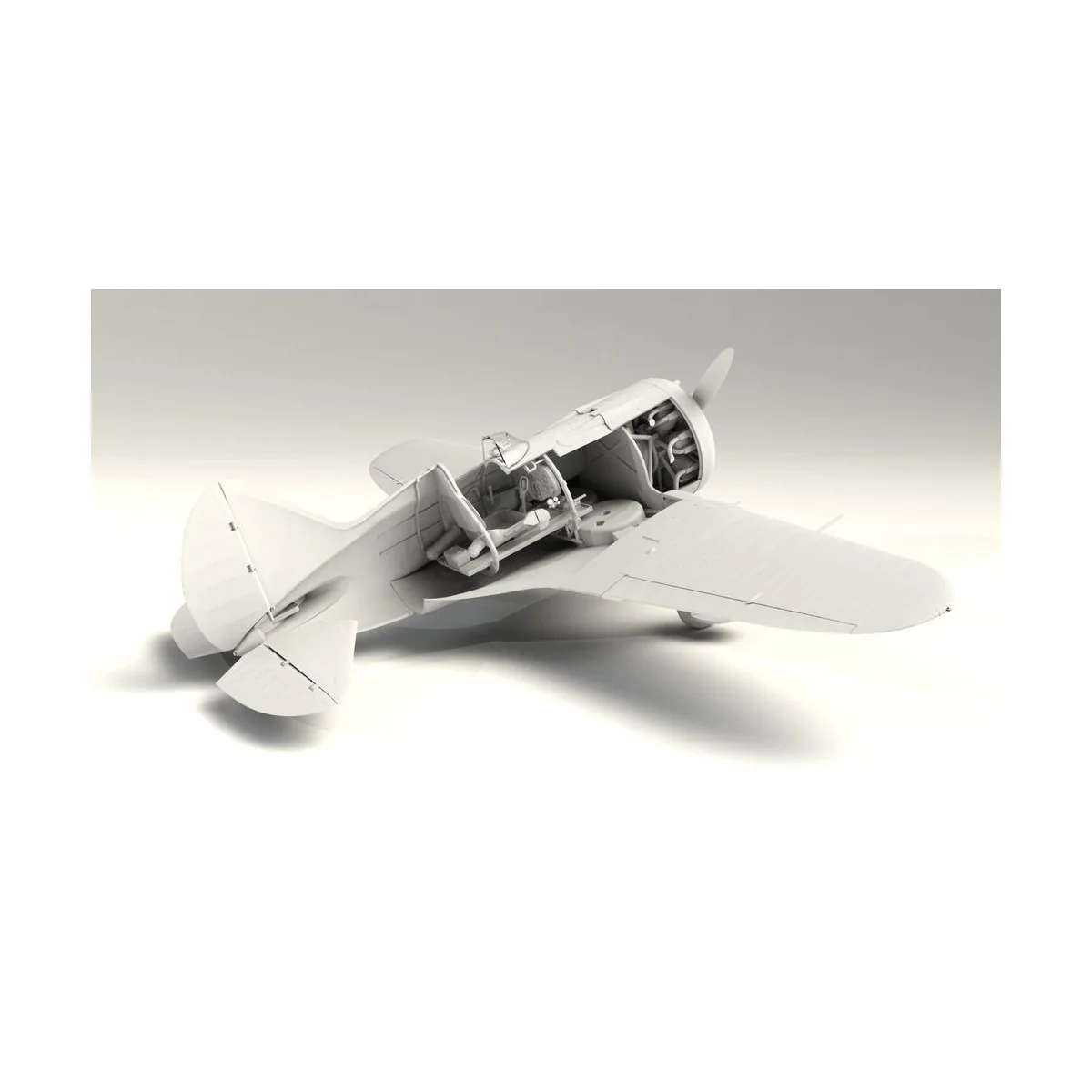 I-16 type 10, WWII Soviet Fighter, 1/32 - ICM 32004