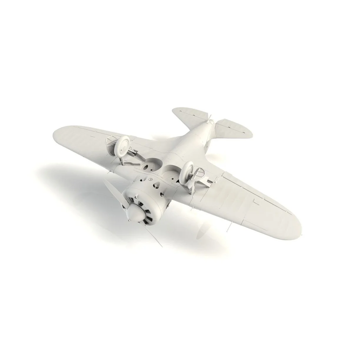 I-16 type 10, WWII Soviet Fighter, 1/32 - ICM 32004