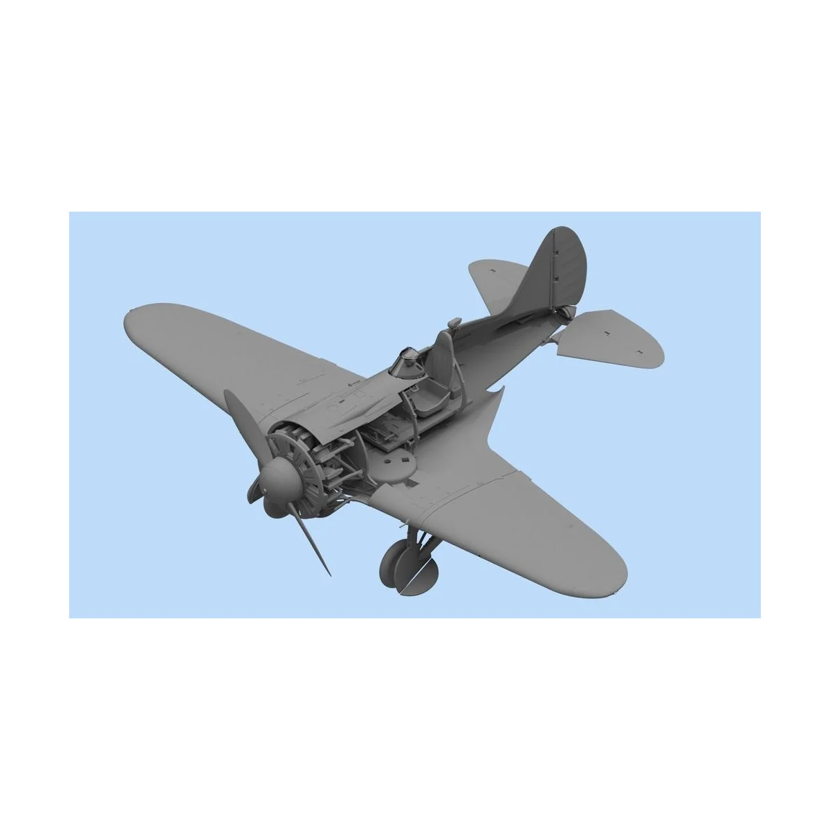I-16 type 24 with Soviet Pilots(1939-42) Limited, 1/32 - ICM 32007