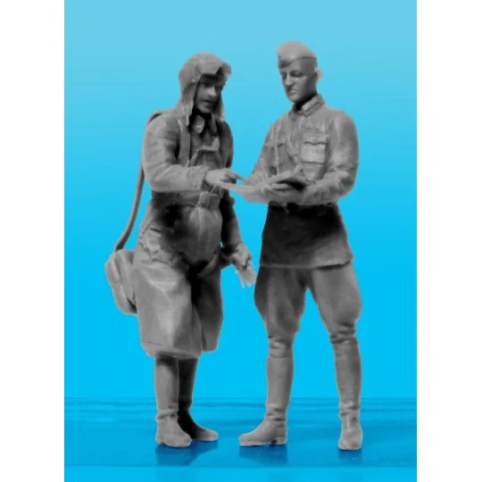 I-16 type 24 with Soviet Pilots(1939-42) Limited, 1/32 - ICM 32007