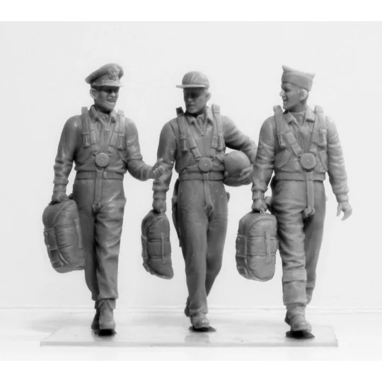 USAAF Pilots (1941-1945) (3 figures), 1/32 - ICM 32104