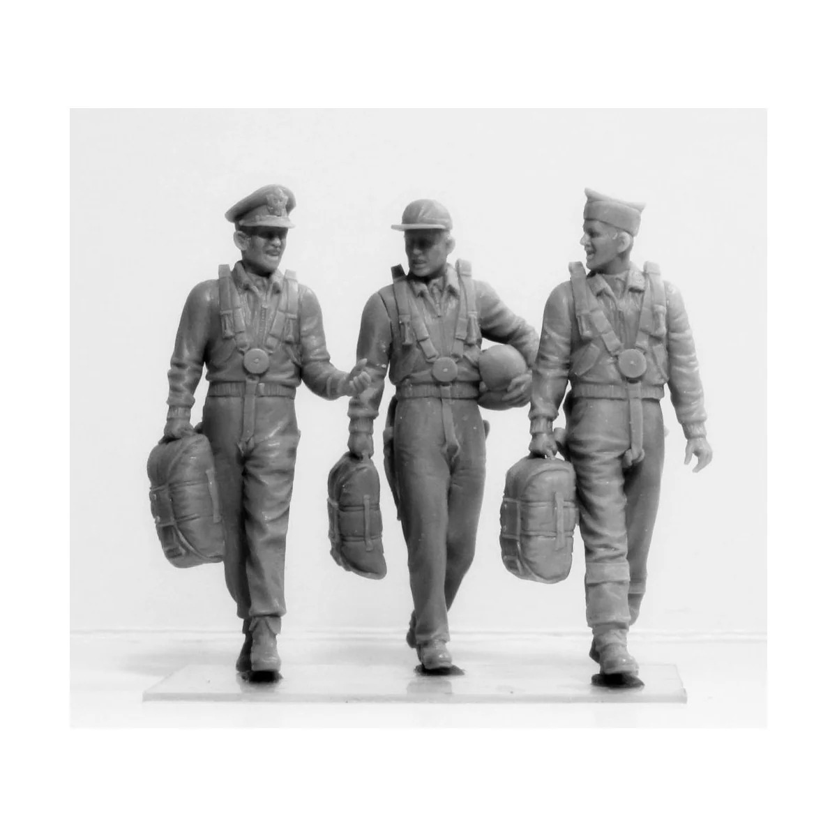USAAF Pilots (1941-1945) (3 figures), 1/32 - ICM 32104