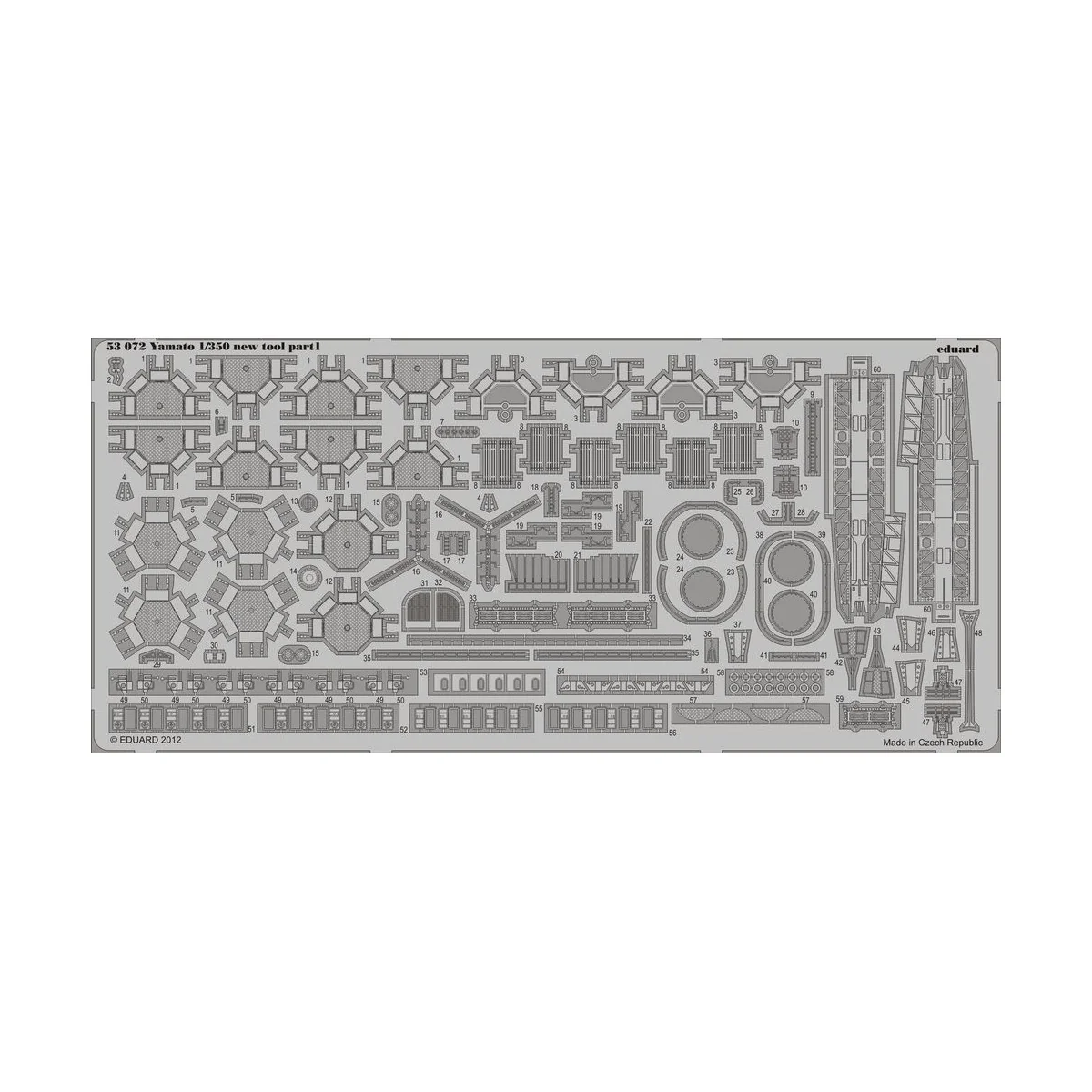 Yamato 1/350 new tool for Tamiya 78025, 1/350 - Eduard Accessories ... Yamato 1/350 new tool for Tamiya 78025, 1/350 - Eduard Accessories ...