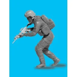 S.W.A.T. Team (4 figures), 1/24 - ICM DS2401 2