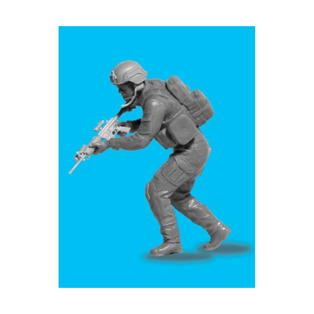S.W.A.T. Team (4 figures), 1/24 - ICM DS2401