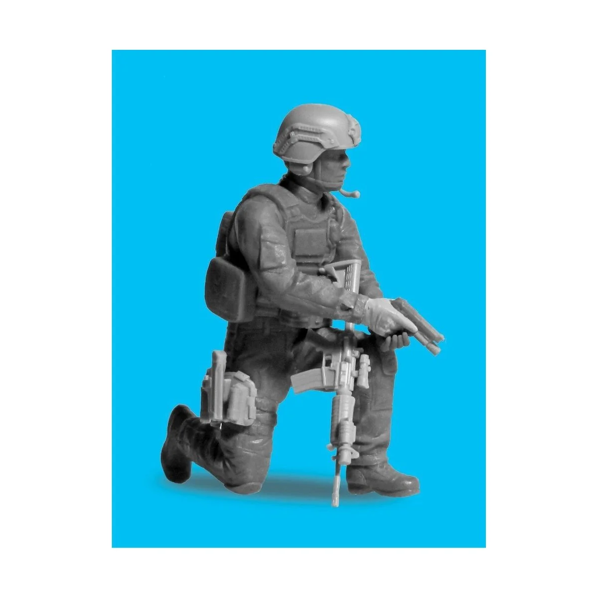 S.W.A.T. Team (4 figures), 1/24 - ICM DS2401