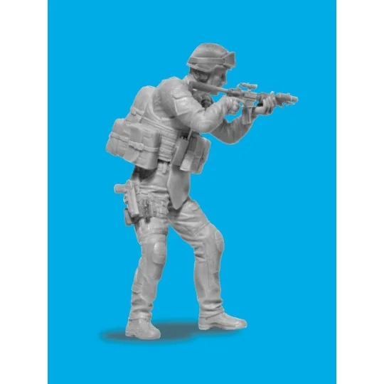 S.W.A.T. Team (4 figures), 1/24 - ICM DS2401