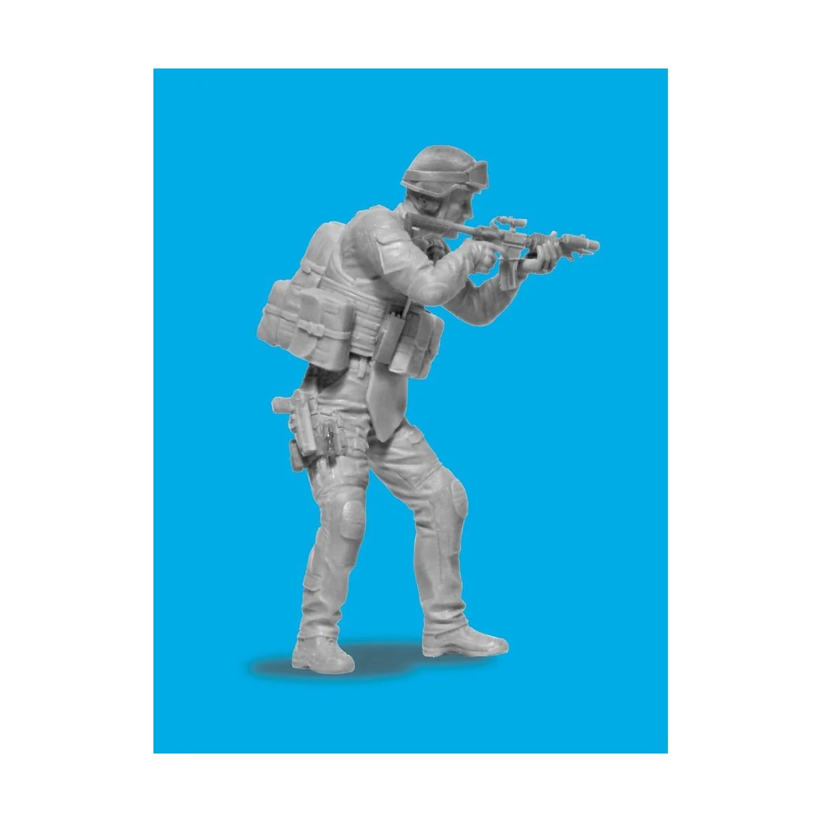 S.W.A.T. Team (4 figures), 1/24 - ICM DS2401