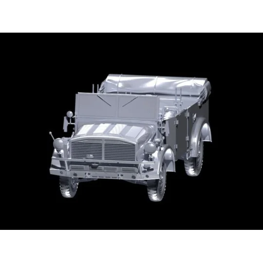 Wehrmacht Off-road Cars (Kfz1, Horch 108 Typ 40, L1500A), 1/35 - IC...