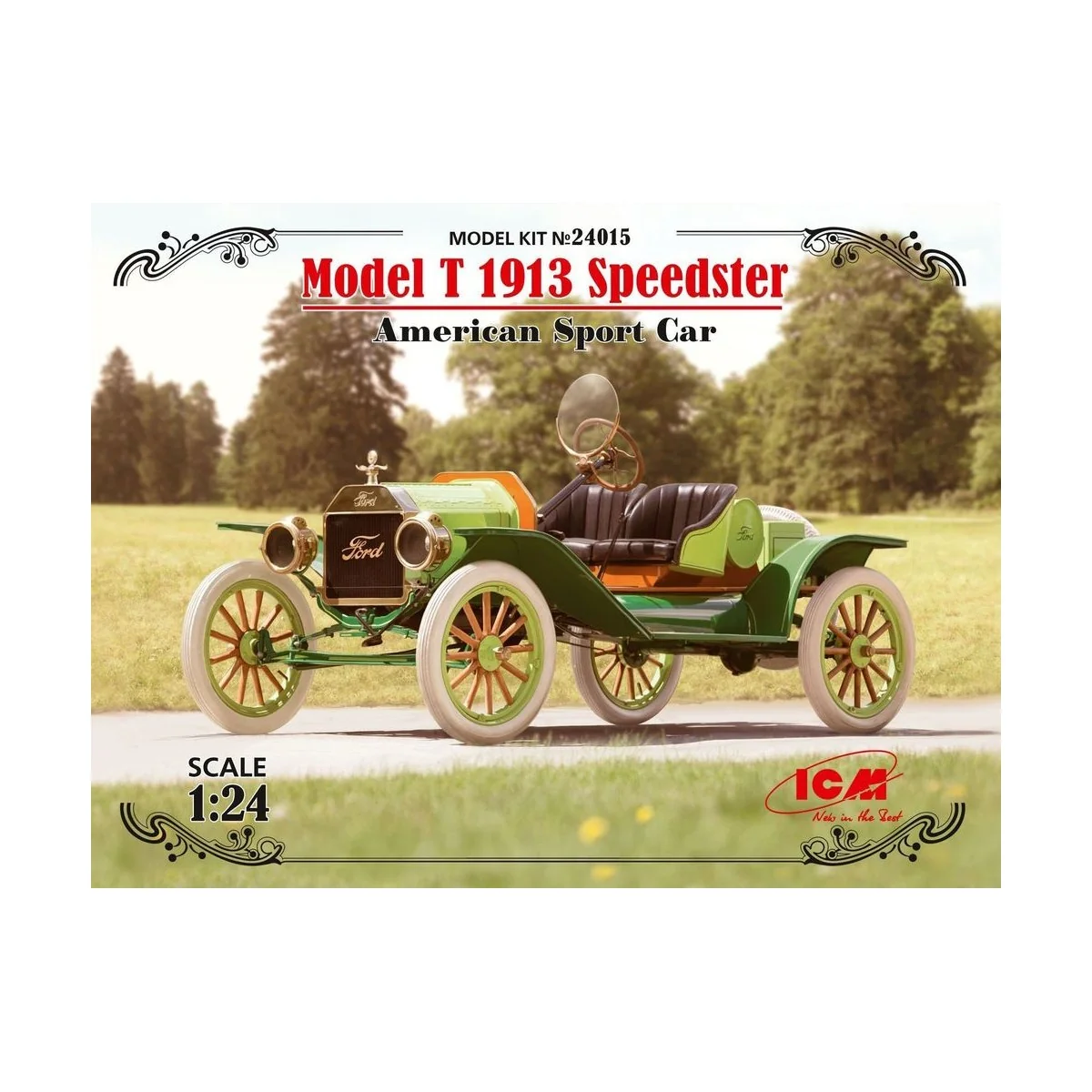 Model T 1913 Speedster, American SportCar, 1/24 - ICM 24015