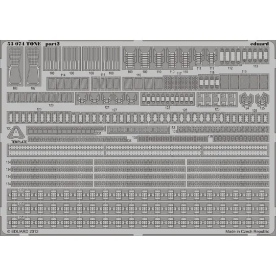 TONE for Tamiya, 1/350 - Eduard Accessories 53074