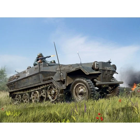 Sd.Kfz.251/1 Ausf.A WWII German Armoured Personnel Carrier, 1/35 - ...