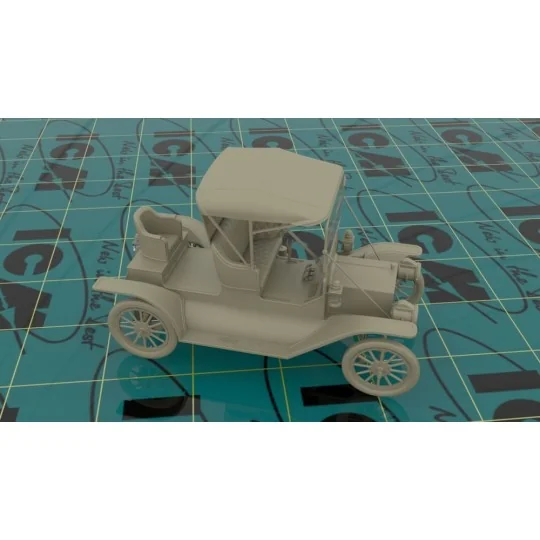 Model T 1912 Commercial Roadster, America Car, 1/24 - ICM 24016