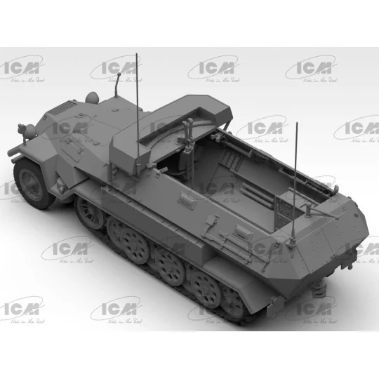 'Beobachtungspanzerwagen' Sd.Kfz.251/18 Ausf.A, WWII German Observa...