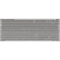 USS Arizona 1941 railings 1/350 for HB - Eduard Accessories 53078