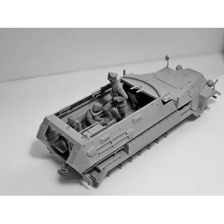 Sd.Kfz.251/6 Ausf.A with Crew, Limited, 1/35 - ICM 35104