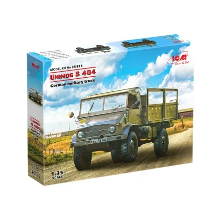 Unimog S 404, German military truck, 1/35 - ICM 35135